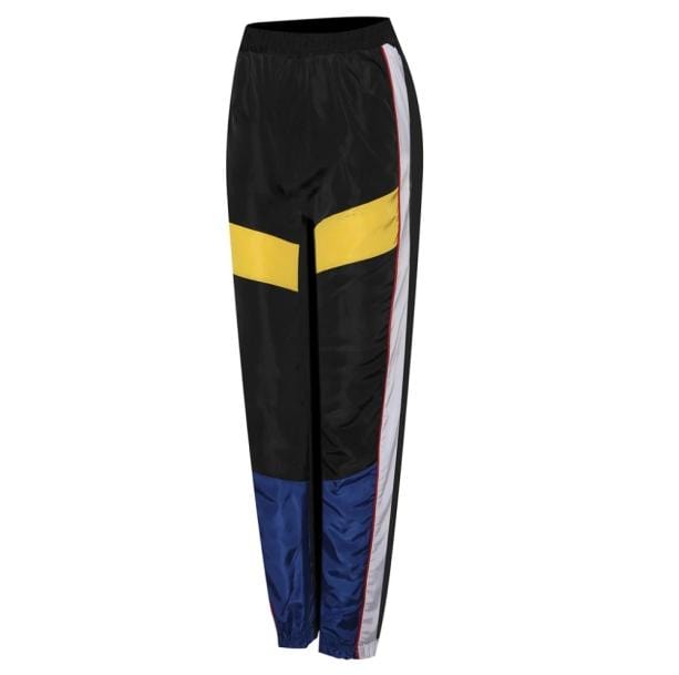 High Waist Patchwork Pants | Aesthetic Pants