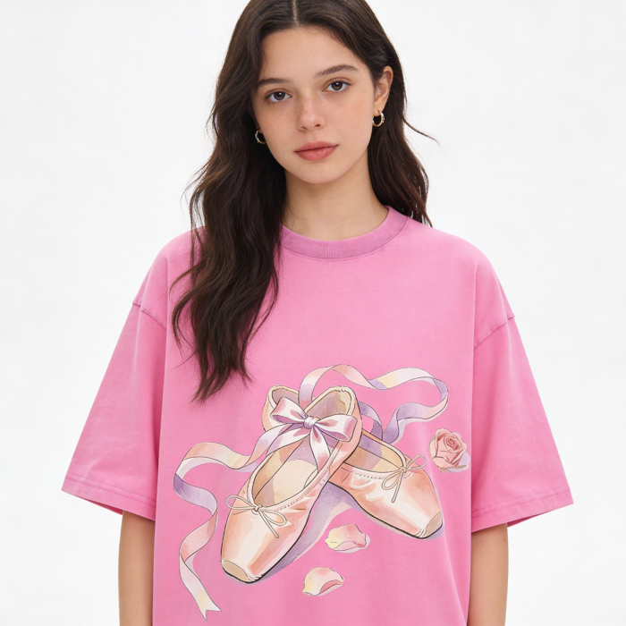 Balletcore Graphic Tee | Aesthetic Graphic Tee