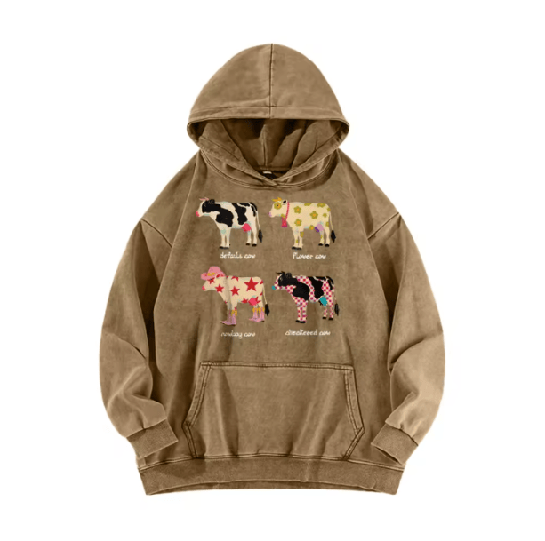 Aesthetic Cow Hoodie | Aesthetic Clothes