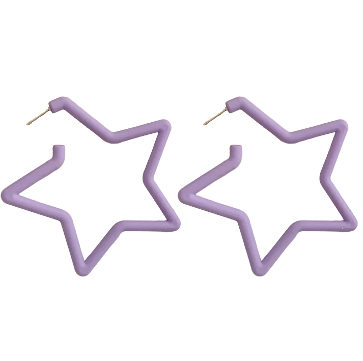 Y2K Star Earrings | Aesthetic Earrings