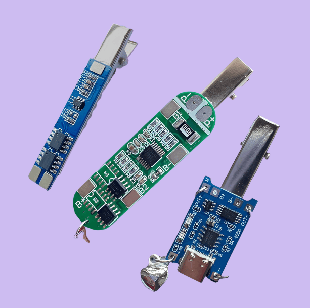 Electronic Chip Hairpins | Aesthetic Hair Accessories