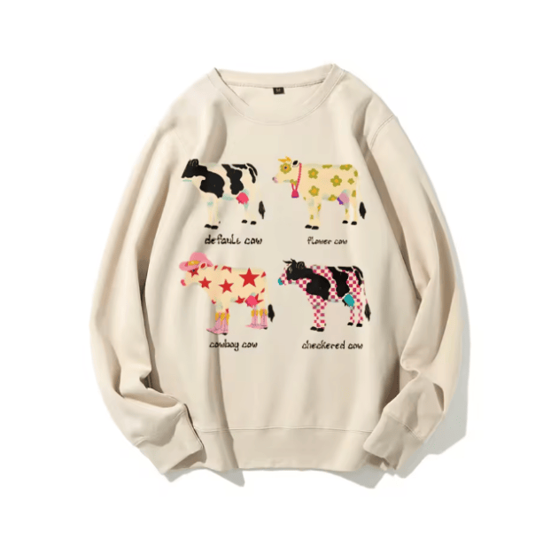 Aesthetic Cow Jumper | Aesthetic Clothes
